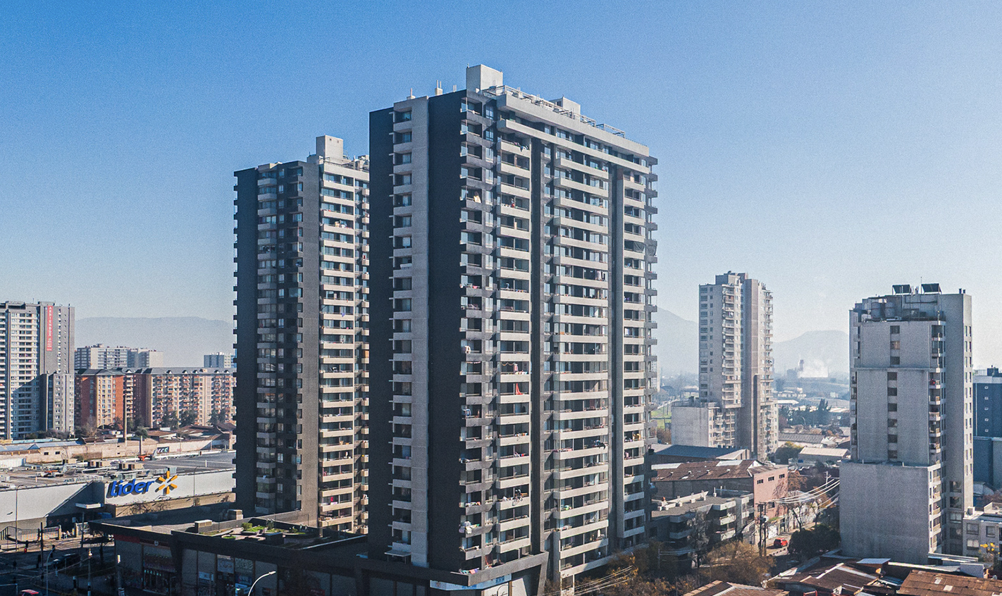 Vista aérea drone Santiago Vistanova II